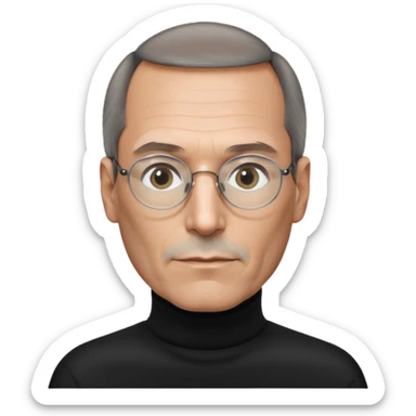 steve jobs sticker