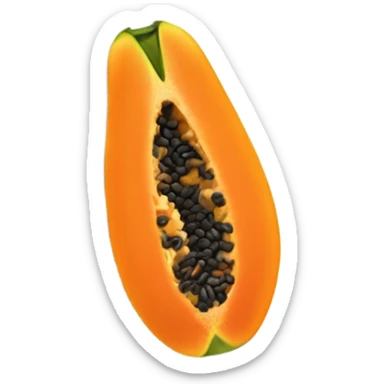 Papaya sticker
