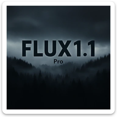 recreate this image with flux pro as text in image sticker