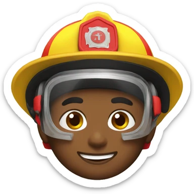 fire fighter emoji sticker