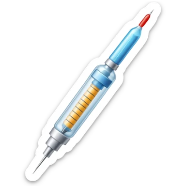 vaccination needle sticker