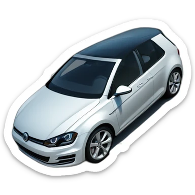 golf mk7  sticker