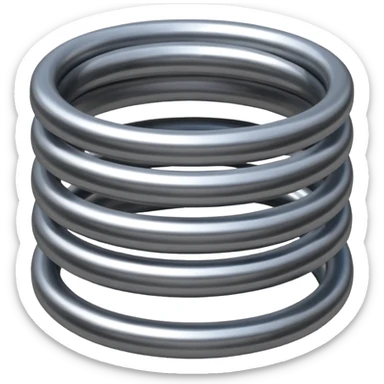 basic bonnell spring coil sticker