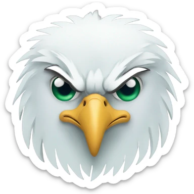 Eagles logo sticker
