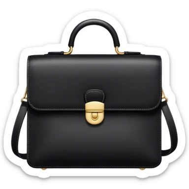 handbag, front view sticker