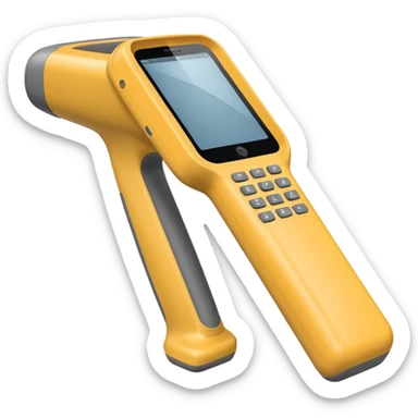 Hand-held scanner  sticker