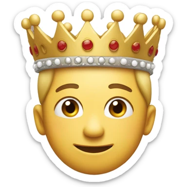 "Petty AF" Emoji
Description: A small crown with a smirk next to it.
Use Case: When you’re being intentionally petty in a playful way or calling out someone else's pettiness.
 sticker