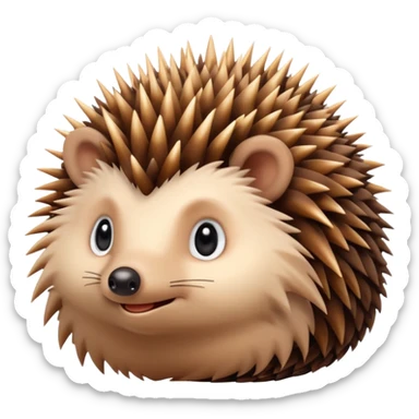 cute hedgehog sticker