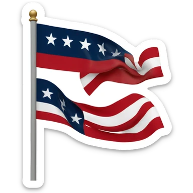 Washington DC future flag sticker