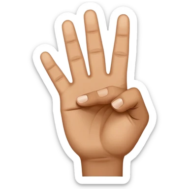 makk balla gang sign sticker