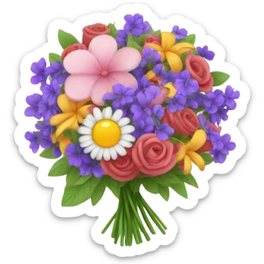 Flower bouquet  sticker