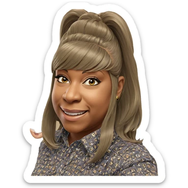 formal parody with smiles sticker