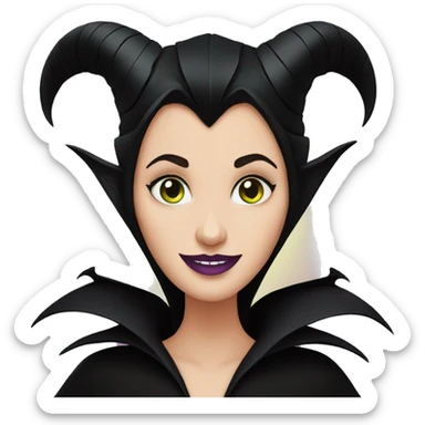 maleficent sticker