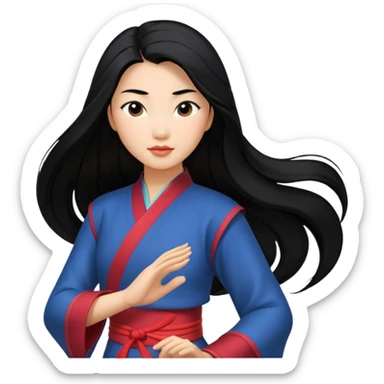 Mulan sticker