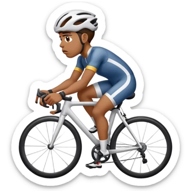 Indoor cyclist that can’t hear the music sticker