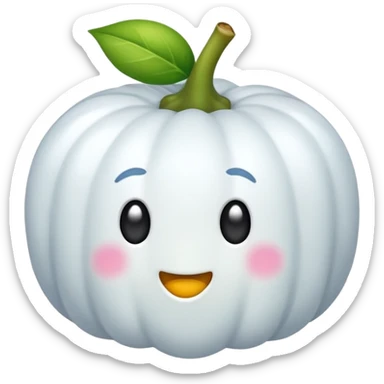 Una cebolla con una pegatina de que es nueva sticker