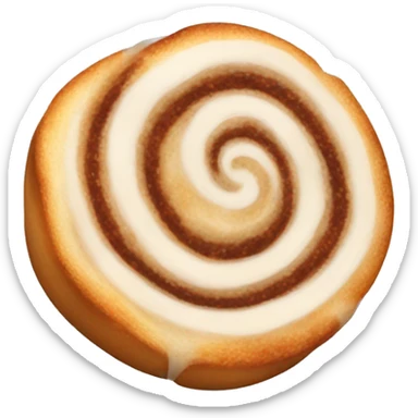 Cinnamon roll sticker