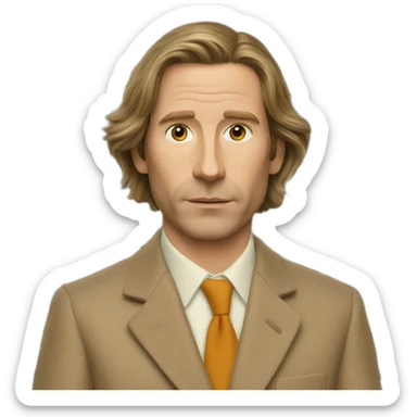 Wes Anderson sticker