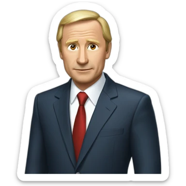 путин умер sticker