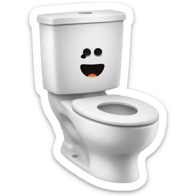 a skibidi toilet sticker