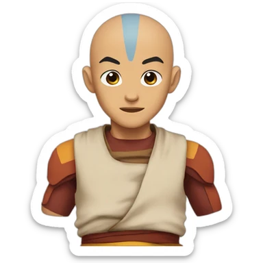Avatar Aang sticker