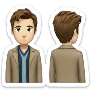 10th doctor sticker