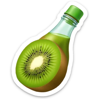 Kiwi bottle sticker
