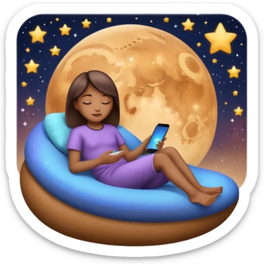 Galaxy theme - rest day sticker