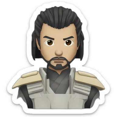 blade runner samurai cyberpunk harrisson ford sticker