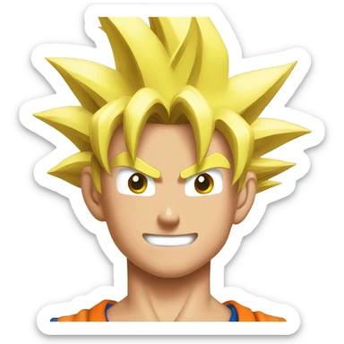 Goku SSJ sticker