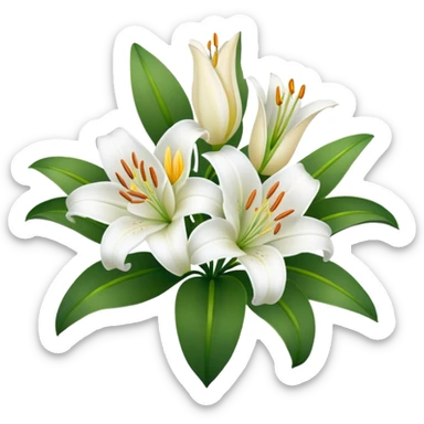 Lilies sticker
