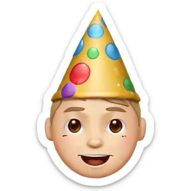 Emoji qui lève le sourcil et qui rigole et qui est fâché et qui fait la fete  sticker