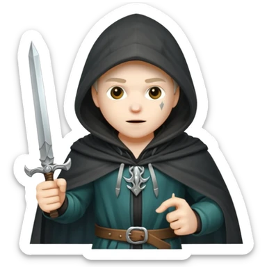 create a dnd style bandit_rogue.png for units that drank an invisibility potion using 48x48 pixels size sticker
