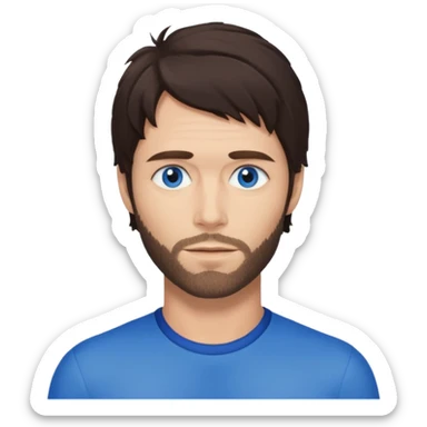  Howard Donald with dark brown hair, blue eyes sticker