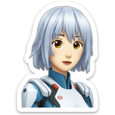 rei ayanami sticker