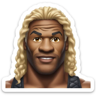 Mike Tyson and Logan Paul  sticker