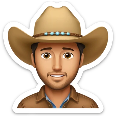 Luke Bryan country singer sticker