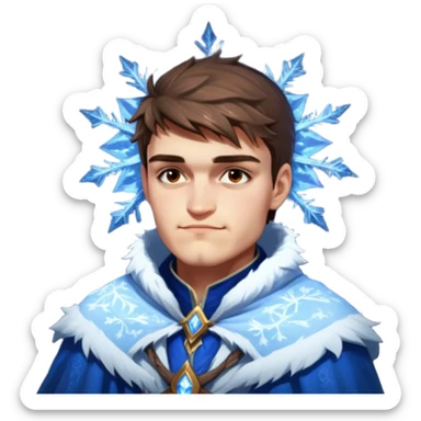 Frost Wizard sticker