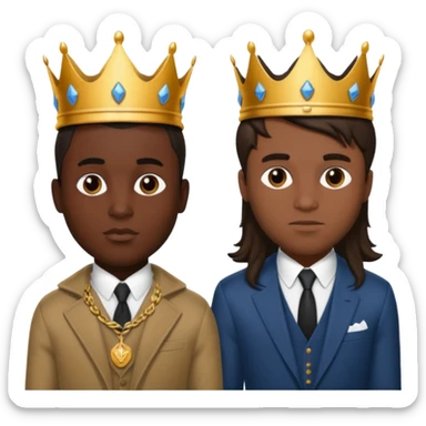 King Von Rapper and Charlie Kirk sticker