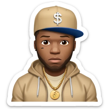 Make 50 cent a rapper sticker