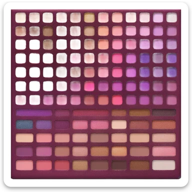 Tart makeup pallet  sticker