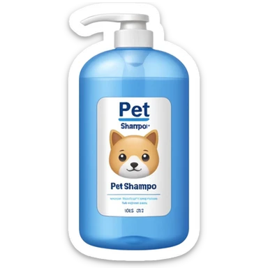 pet Shampoo sticker