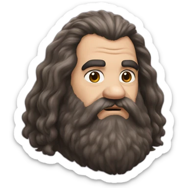 Hagrid sticker