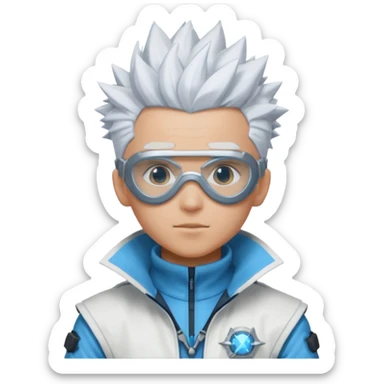 Ekko from the Arcane (a Netflix animation) sticker