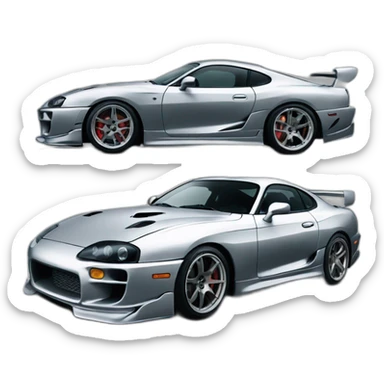Supra Fast and furious sticker