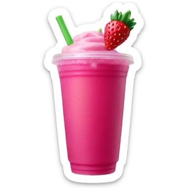 dunkin strawberry dragonfruit refresher sticker