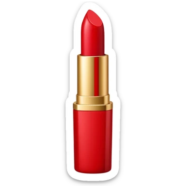 wine luxury lipstick sticker