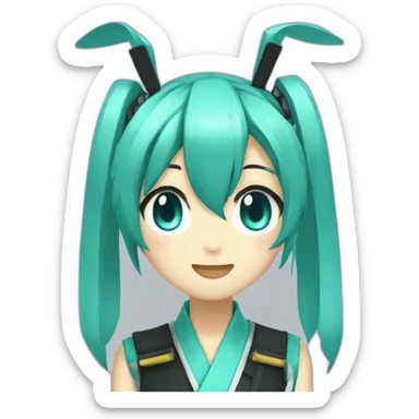 Miku Hatsune sticker