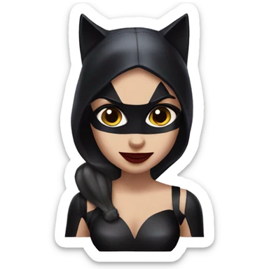 Catwoman and Harley Quinn  sticker