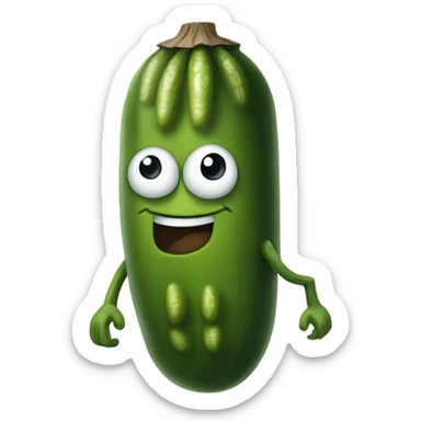 Pickle with Gyatt  sticker